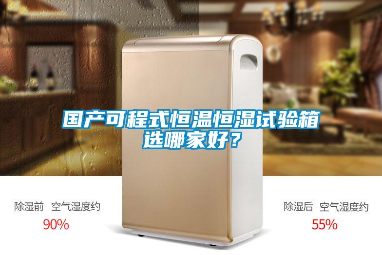 国产可程式恒温恒湿试验箱选哪家好？