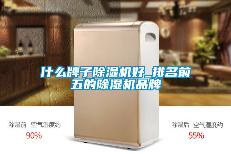 什么牌子除湿机好_排名前五的除湿机品牌