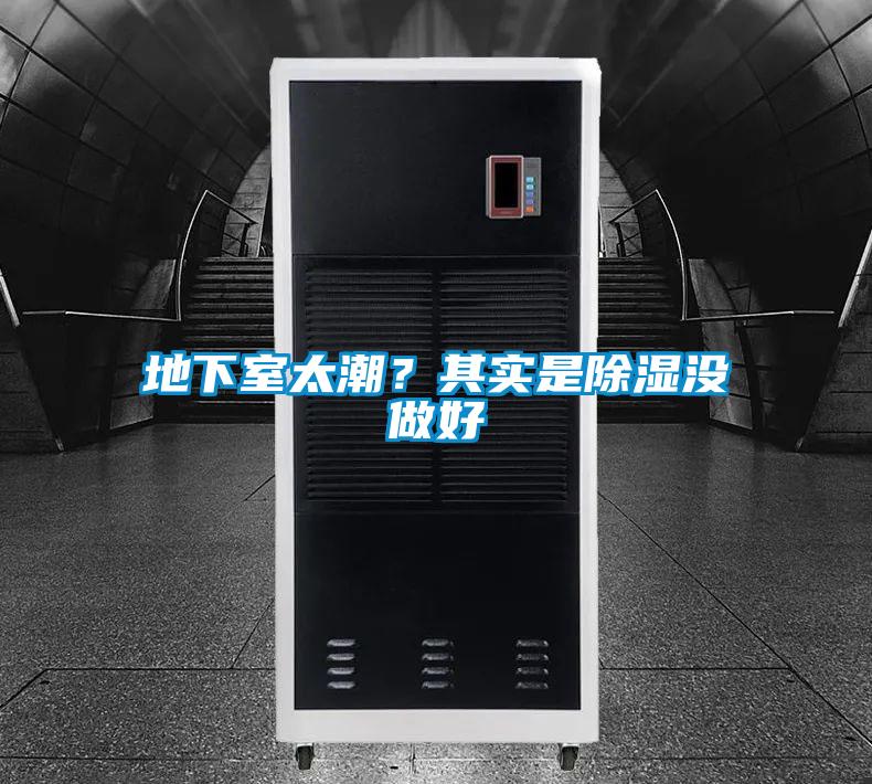 地下室太潮？其实是除湿没做好