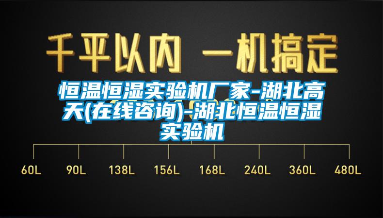 恒温恒湿实验机厂家-湖北高天(在线咨询)-湖北恒温恒湿实验机