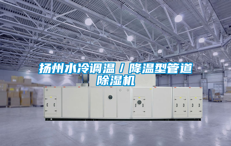扬州水冷调温／降温型管道除湿机