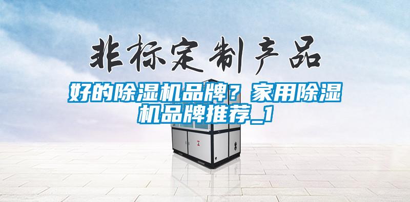 好的除湿机品牌？家用除湿机品牌推荐_1