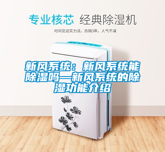 新风系统:新风系统能除湿吗—新风系统的除湿功能介绍