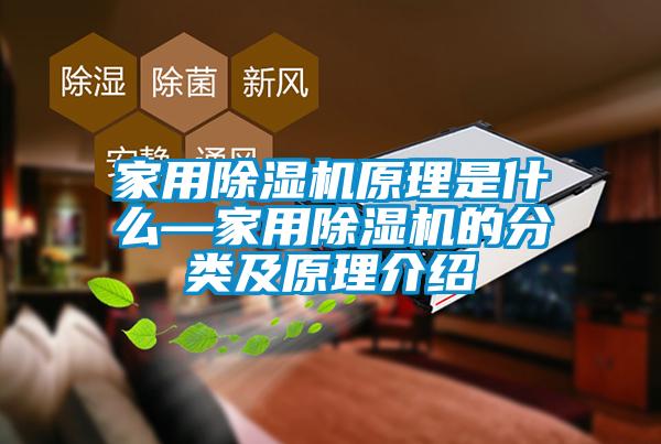 家用除湿机原理是什么—家用除湿机的分类及原理介绍