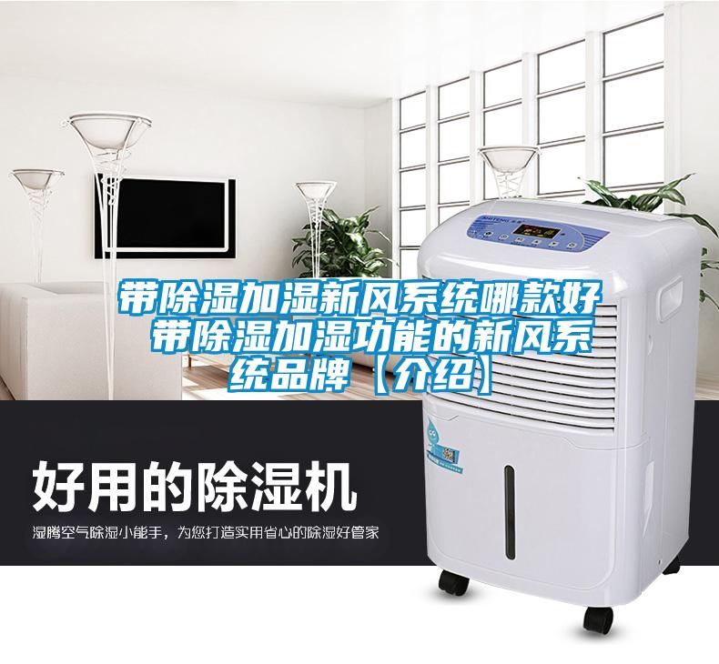 带除湿加湿新风系统哪款好 带除湿加湿功能的新风系统品牌【介绍】
