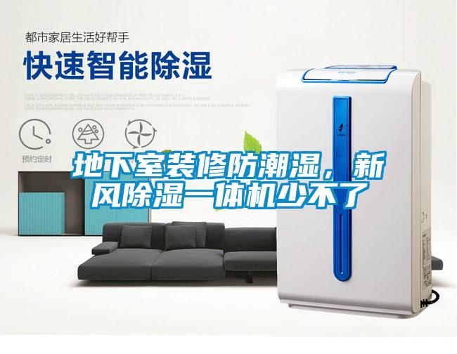 地下室装修防潮湿,新风除湿一体机少不了