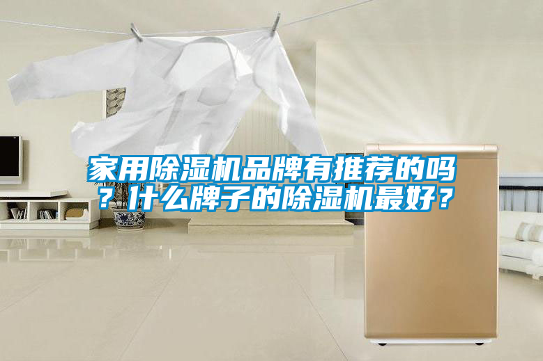 家用除湿机品牌有推荐的吗？什么牌子的除湿机最好？