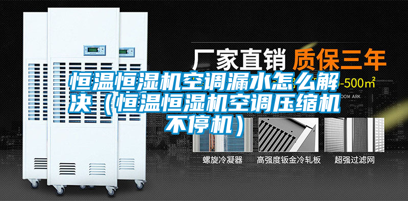 恒温恒湿机空调漏水怎么解决（恒温恒湿机空调压缩机不?；?/></p>
						    <p style=