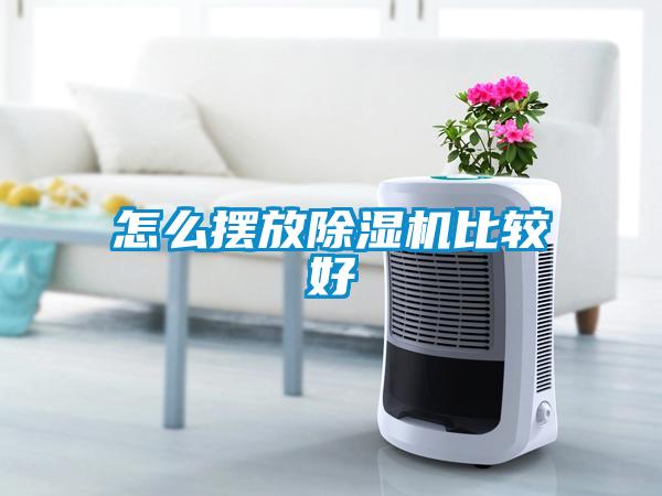 怎么摆放除湿机比较好