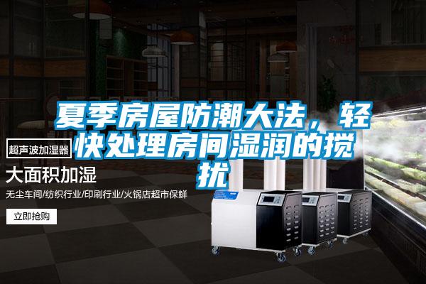 夏季房屋防潮大法，轻快处理房间湿润的搅扰
