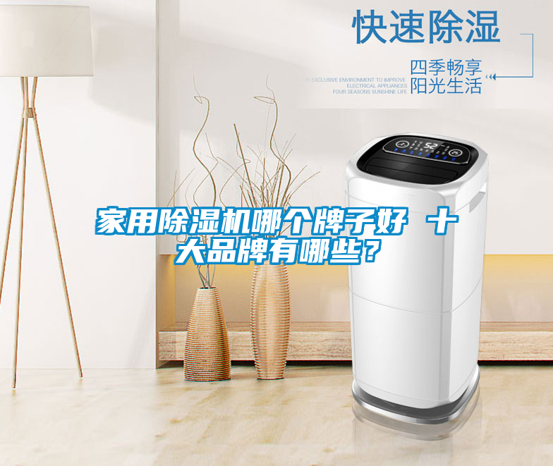 家用除湿机哪个牌子好 十大品牌有哪些？