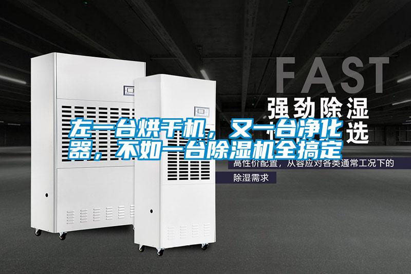 左一台烘干机，又一台净化器，不如一台除湿机全搞定