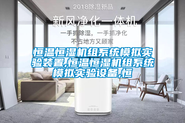 恒温恒湿机组系统模拟实验装置,恒温恒湿机组系统模拟实验设备,恒