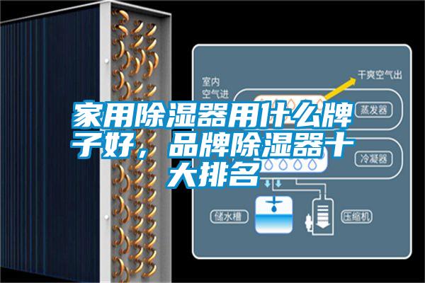 家用除湿器用什么牌子好，品牌除湿器十大排名