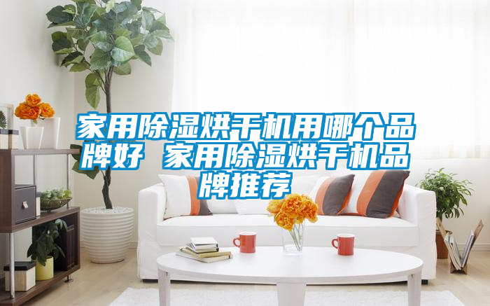 家用除湿烘干机用哪个品牌好 家用除湿烘干机品牌推荐