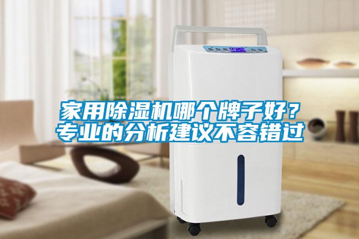 家用除湿机哪个牌子好？专业的分析建议不容错过