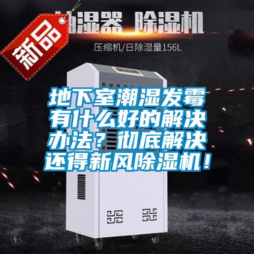 地下室潮湿发霉有什么好的解决办法？彻底解决还得新风除湿机！