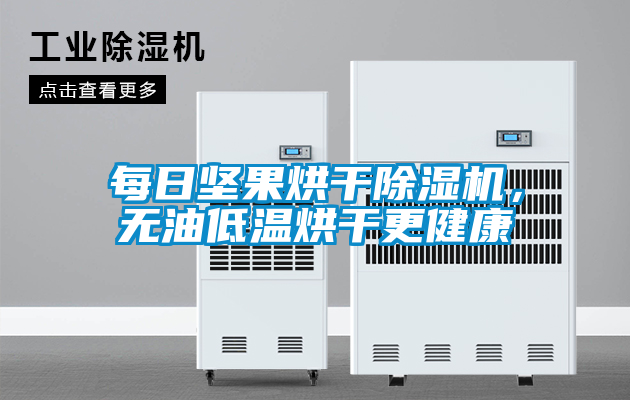 每日坚果烘干除湿机，无油低温烘干更健康