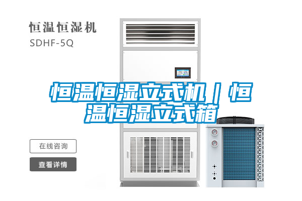 恒温恒湿立式机|恒温恒湿立式箱