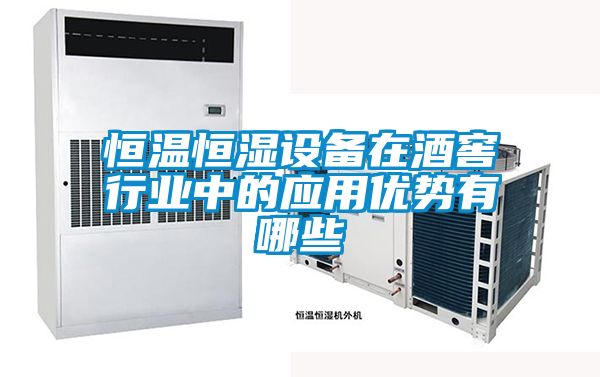 恒温恒湿设备在酒窖行业中的应用优势有哪些