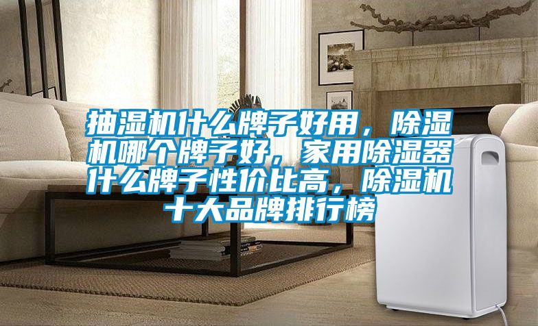 抽湿机什么牌子好用，除湿机哪个牌子好，家用除湿器什么牌子性价比高，除湿机十大品牌排行榜
