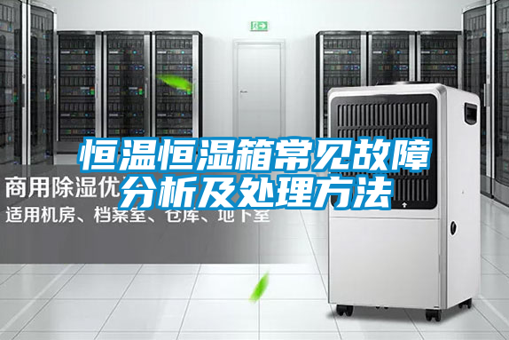 恒温恒湿箱常见故障分析及处理方法