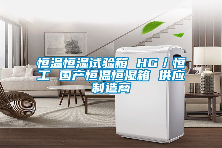 恒温恒湿试验箱 HG/恒工 国产恒温恒湿箱 供应制造商