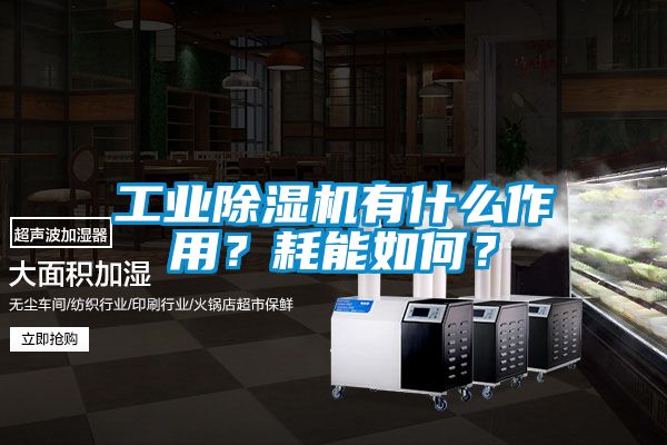 工业除湿机有什么作用？耗能如何？