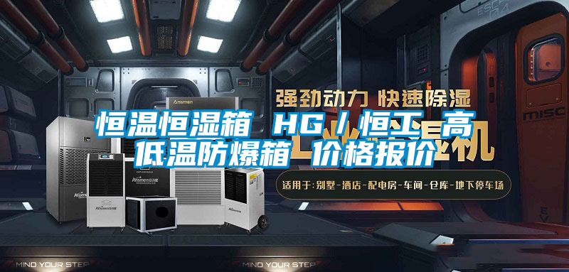 恒温恒湿箱 HG/恒工 高低温防爆箱 价格报价
