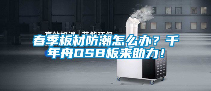 春季板材防潮怎么办？千年舟OSB板来助力！