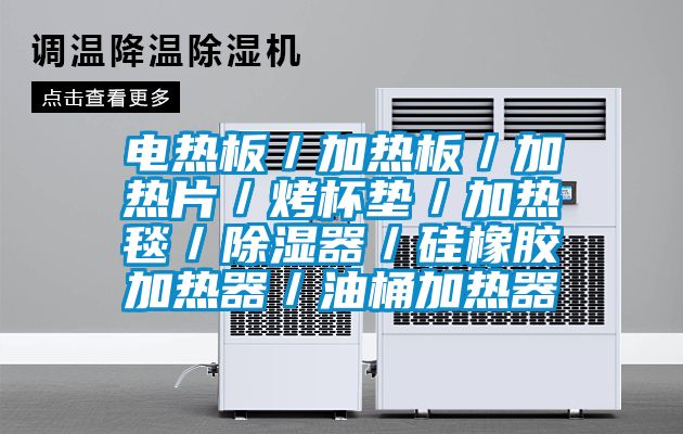 电热板/加热板/加热片/烤杯垫/加热毯/除湿器/硅橡胶加热器/油桶加热器