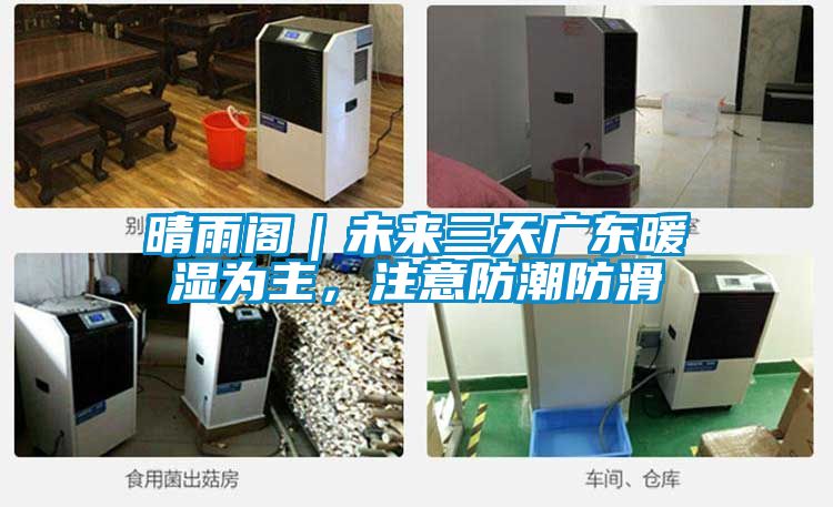 晴雨阁｜未来三天广东暖湿为主，注意防潮防滑