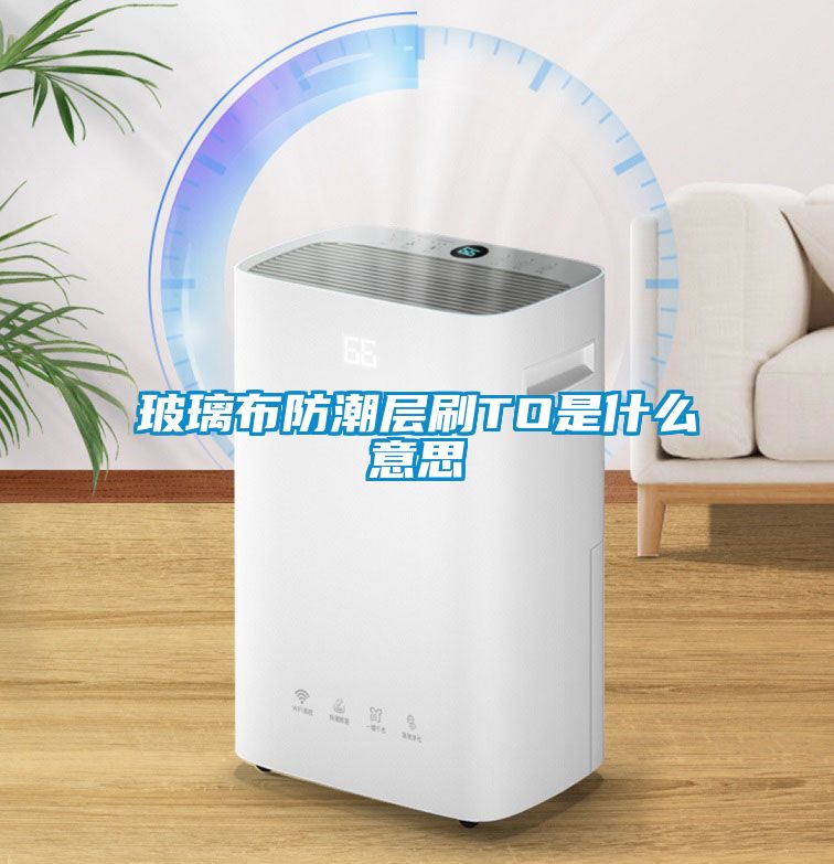 玻璃布防潮层刷TO是什么意思
