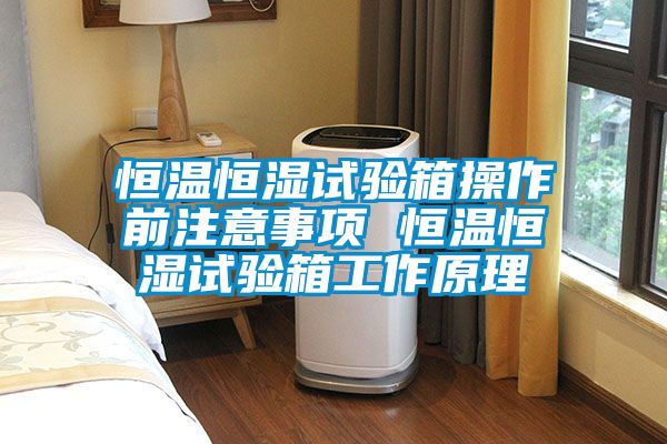 恒温恒湿试验箱操作前注意事项 恒温恒湿试验箱工作原理
