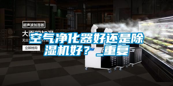 空气净化器好还是除湿机好？_重复