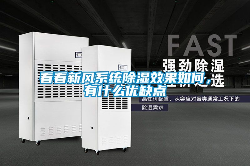 看看新风系统除湿效果如何，有什么优缺点