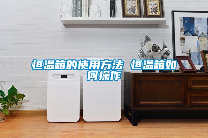 恒温箱的使用方法 恒温箱如何操作