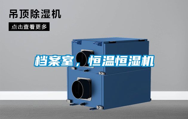 档案室，恒温恒湿机