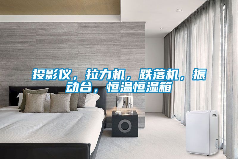 投影仪，拉力机，跌落机，振动台，恒温恒湿箱