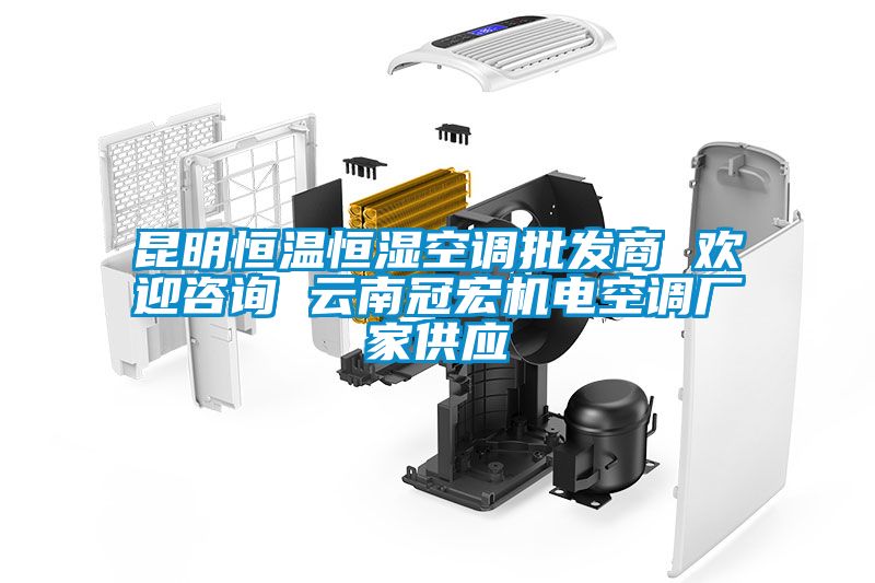 昆明恒温恒湿空调批发商 欢迎咨询 云南冠宏机电空调厂家供应