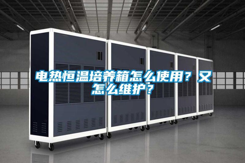电热恒温培养箱怎么使用？又怎么维护？