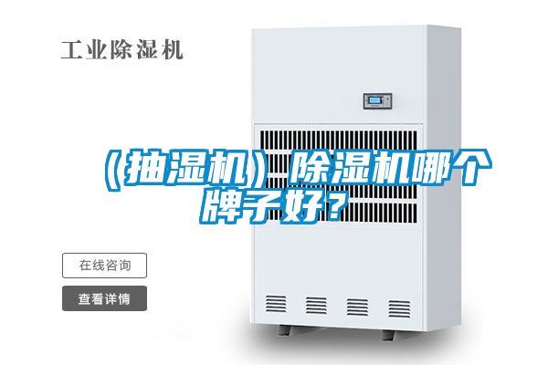 (抽湿机)除湿机哪个牌子好?