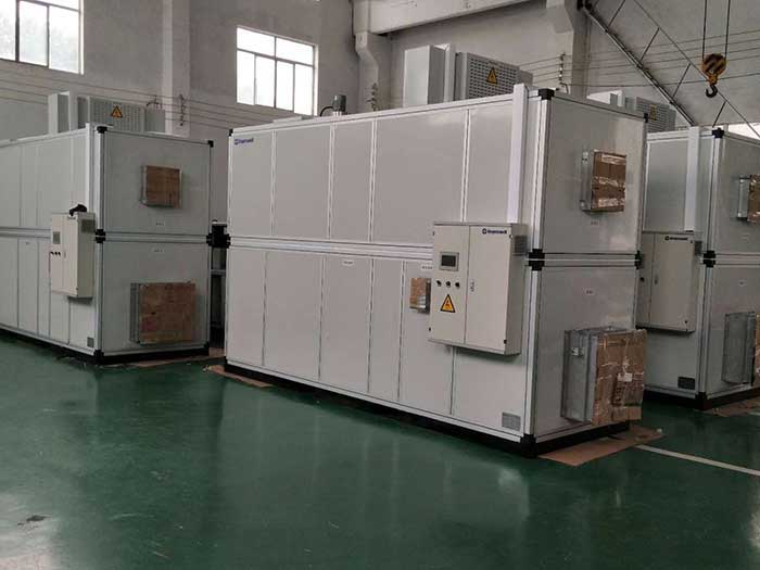 济南铭威化工锂电池钴酸锂零下40℃露点，三台全新风转轮除湿机组