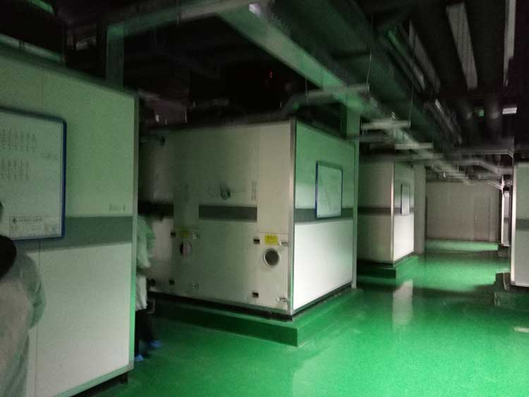 新西兰“恒天然”合资奶粉企业，6台转轮除湿机组3台45000风量，2台38000风量，1台30000风量